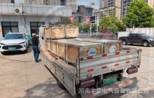 一批ZQ-21直流牽引電機裝車發(fā)往海外